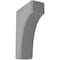 Ekena Millwork 1 3/4"W x 4"D x 6"H Clarksville Wood Vintage Decor Bracket, Pebble Grey BKTWD02X04X06CVPG - alternate 1